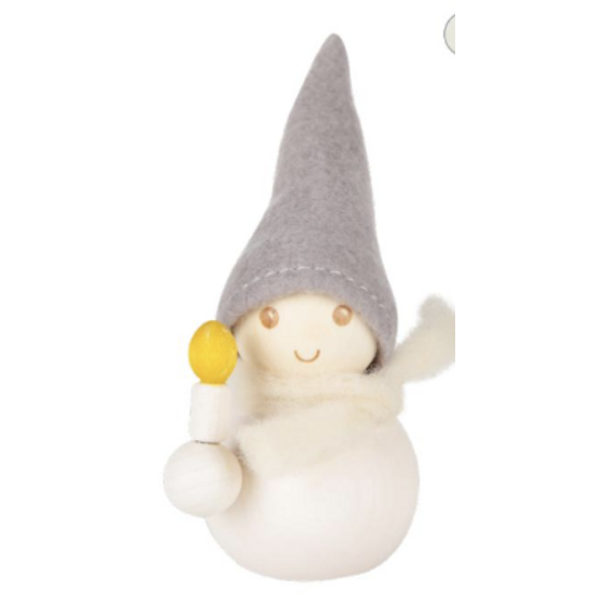 Aarikka aarikka elf frost met kaarsje