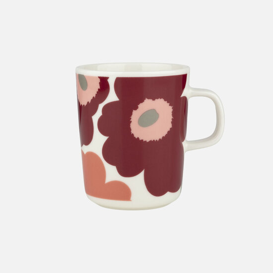 Marimekko marimekko mug 2,5 dl roze en rood