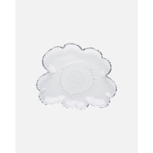 marimekko unikko glass plate 20 cm.