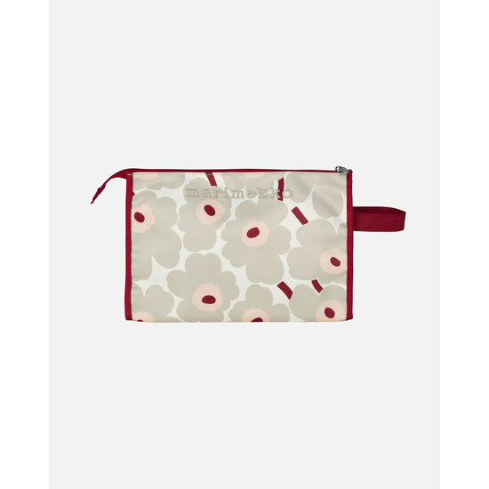 Marimekko marimekko mini unikko media toilettas grijs roze en rood