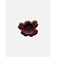 Marimekko marimekko unikko tealight holder  dark red 10x3 cm.