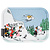 Moomin arabia Moomin tray 27x20cm Ski Jumping