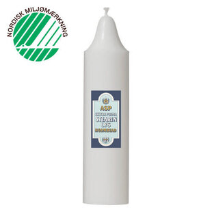 Asp holmblad kaars 20cm