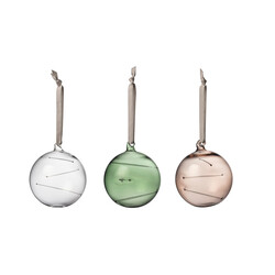 iittala sun ball 80 mm helder-groen-linnen