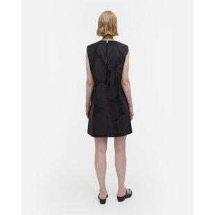 marimekko siluetti unikko dress mt.42 black