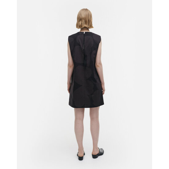Marimekko marimekko siluetti unikko dress mt.42 black