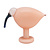 Iittala Birds by Toikka Ibis 205x165mm salmon pink