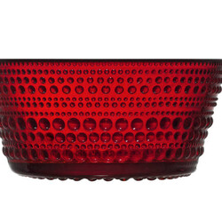 iittala kastehelmi bowl 23cl cranberry