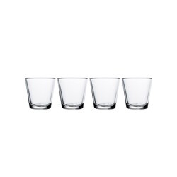iittala kartio tumbler 21cl clear 4pc