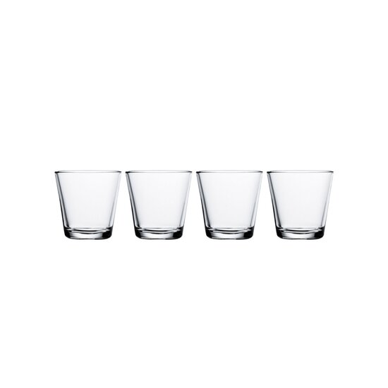 Iittala Kartio tumbler 21cl clear 4pcs