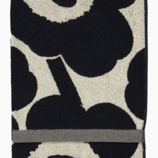 Marimekko marimekko towel unikko  dark blue 70x150 cm