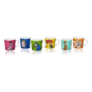 moomin minimug set 6pc