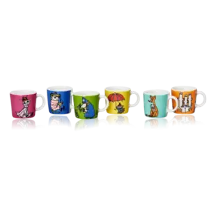 moomin minimug set 6pc