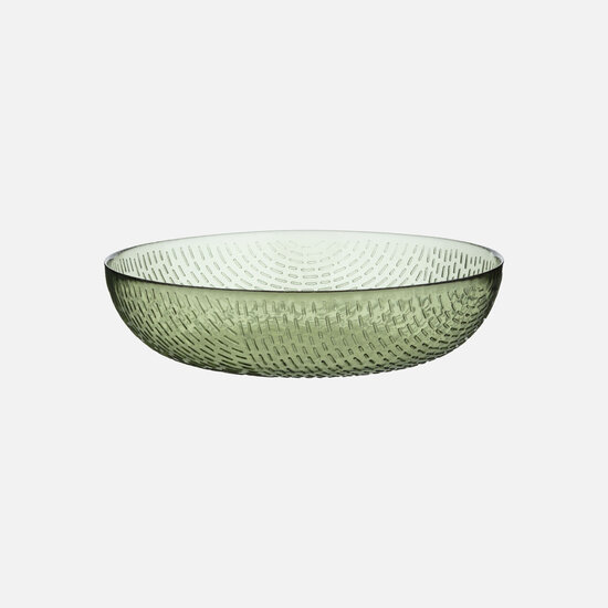 Marimekko marimekko syksy serving bowl  olive 23 cm