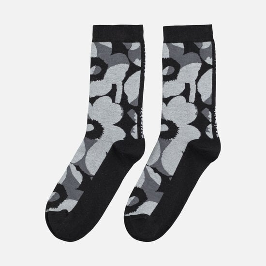 Marimekko marimekko linjaus unikko sokken grey 40-42 mt