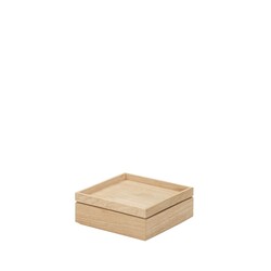 skagerak nomad box eiken 14 x 14 x 5.5 cm