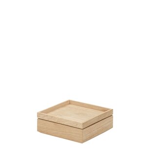 skagerak nomad box eiken 14 x 14 x 5.5 cm