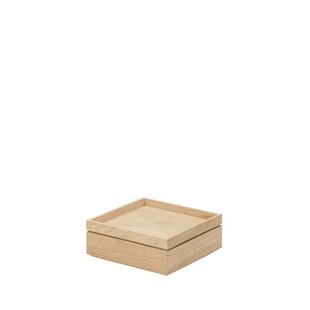 skagerak nomad box eiken 14 x 14 x 5.5 cm