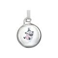 Muurla Muurla Moomin Christmas bauble Let it Snow Ø5cm set of 4