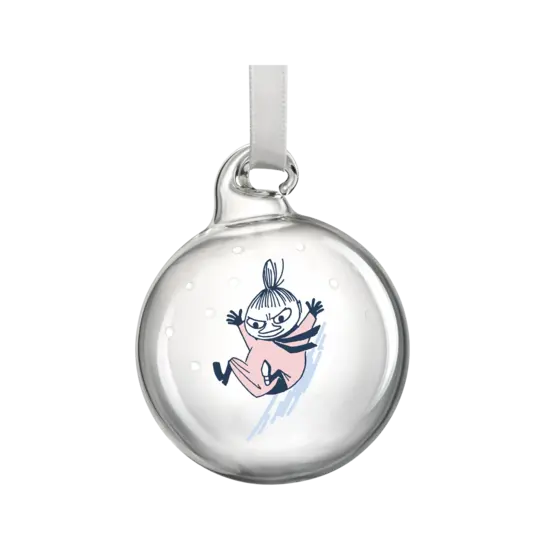 Muurla Muurla Moomin Christmas bauble Let it Snow Ø5cm set of 4