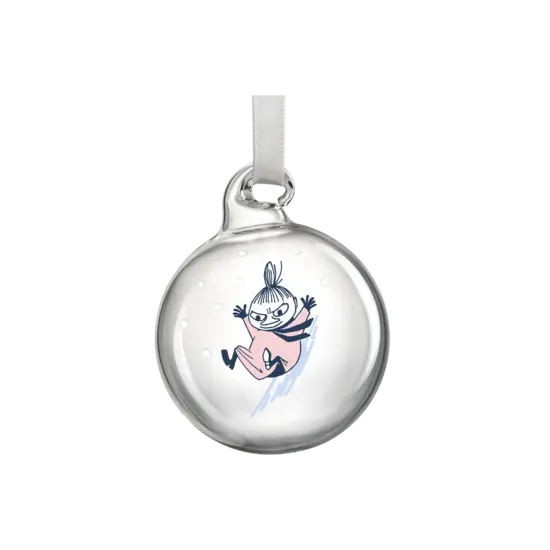 Muurla Muurla Moomin Christmas bauble Let it Snow Ø5cm set of 4