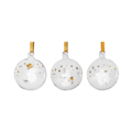Muurla Muurla Moomin decoration balls Sparkling stars, set of 3