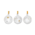 Muurla Muurla Moomin decoration balls Sparkling stars, set of 3