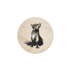 Muurla Teemu Järvi coaster 10cm Fox