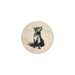 Muurla Teemu Järvi coaster 10cm Fox