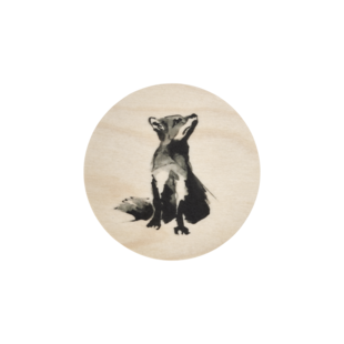 Muurla Teemu Järvi coaster 10cm Fox