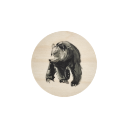Muurla Teemu Järvi coaster 10cm Bear