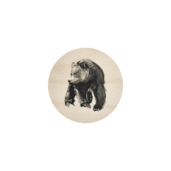 Muurla Teemu Järvi coaster 10cm Bear