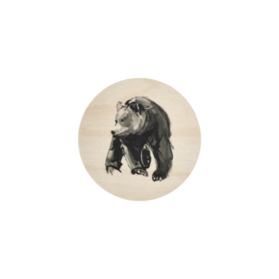 Muurla Teemu Järvi coaster 10cm Bear