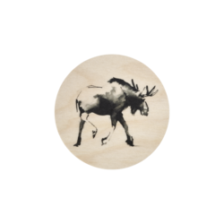 Muurla Teemu Järvi coaster 10cm Moose