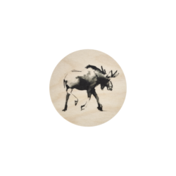 Muurla Teemu Järvi coaster 10cm Moose