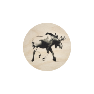 Muurla Teemu Järvi coaster 10cm Moose