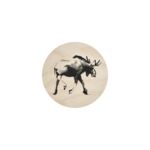Muurla Teemu Järvi coaster 10cm Moose