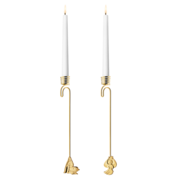 Georg Jensen kerstboomhanger 2pcs goud 2012