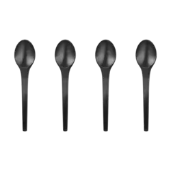 georg jensen CARAVEL Teaspoon 4pcs, small, black