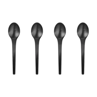 georg jensen CARAVEL Teaspoon 4pcs, small, black