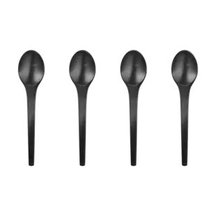 georg jensen CARAVEL Teaspoon 4pcs, small, black