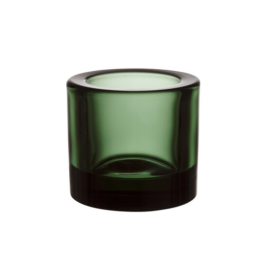 Iittala Kivi tealight candleholder 60mm pine green