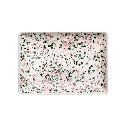 iittala OTC A6 plate 10x15cm Helle pink-green