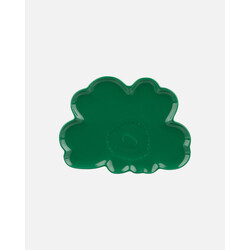 marimekko unikko shape plate  20cm. green