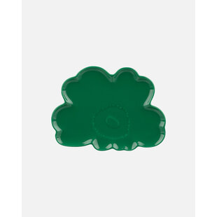 marimekko unikko shape plate  20cm. green