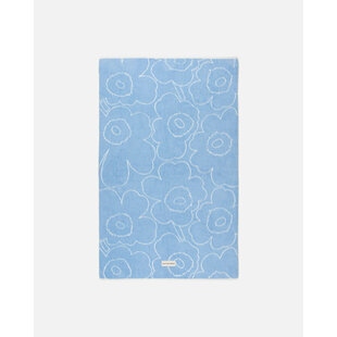 marimekko hand towel pirto unikko 50x100cm. light blue