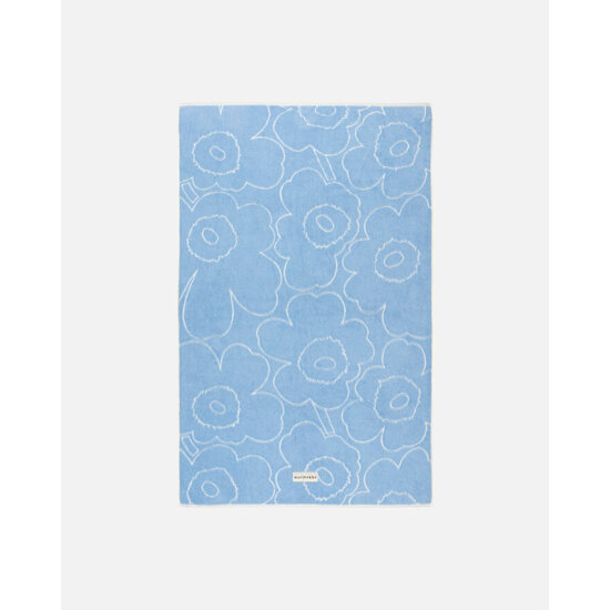Marimekko marimekko hand towel pirto unikko 50x100cm. light blue