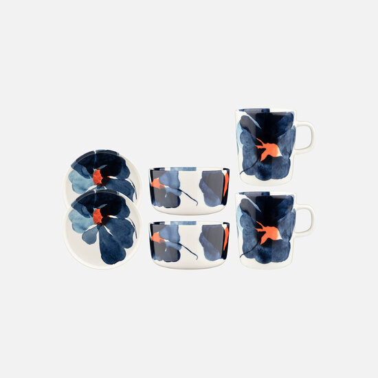 Marimekko marimekko valssi breakfast set 6st.