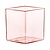 Iittala iittala Ruutu vase 205x180mm salmon pink