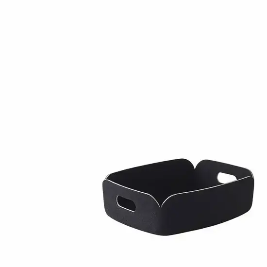 Muuto muuto restore tray black 32cm x 39cm x 12cm